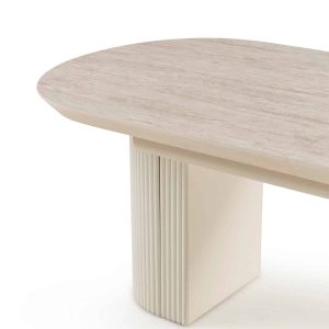 Ellipti  שולחן פינת אוכל דמוי טרוונטיו